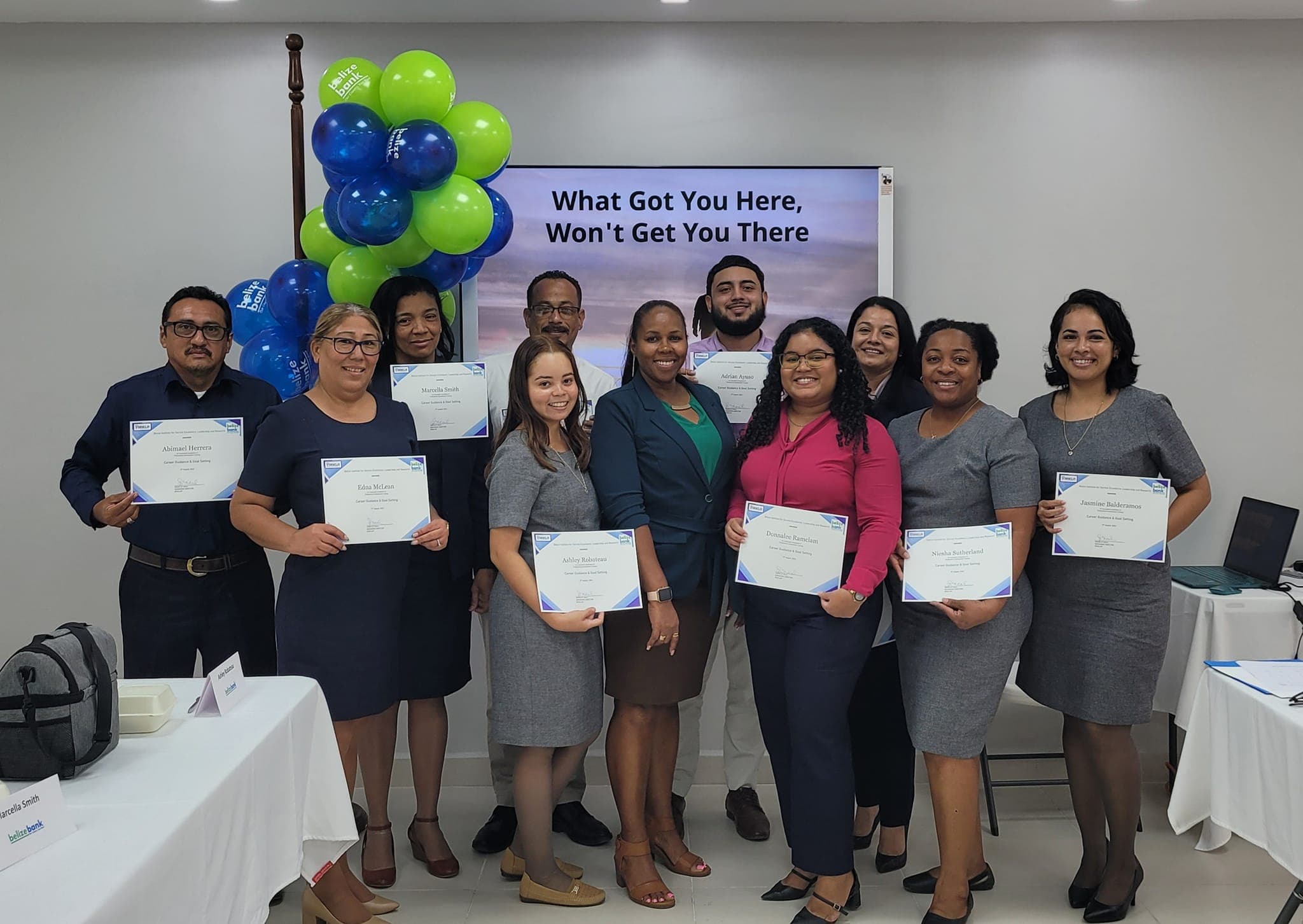 BZLearn certificate ceremony